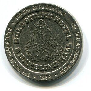 1988 Gold Strike Hotel & Gambling Hall Jean, NV $1 Gaming Token (b652-17)